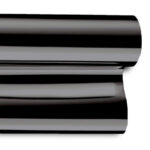 Film de Marquage à Chaud Noir (Hot Stamping Foil) – Pack de 10 Rouleaux (30mm x 122m)