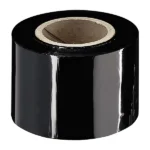 Rouleau de Film de Transfert Thermique Noir Wax (Cire) – 65 mm x 300 m