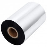 Rouleau de Film de Transfert Thermique Noir Wax (Cire) – 110 mm x 450 m