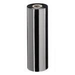 Rouleau de Film de Transfert Thermique Noir Wax (Cire) – 110 mm x 74 m